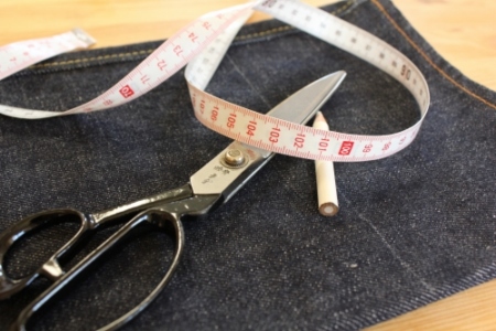 bridge jeansの裾上げについて